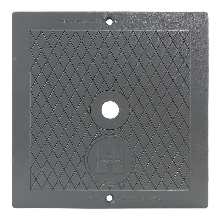 SP1080 Square Skimmer Lid - 10 x 10 Inches - Dark Gray